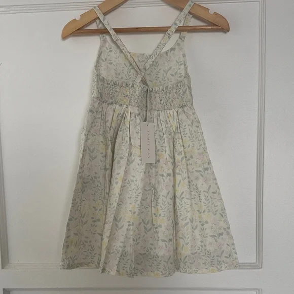 Jamie Kay Kids Dress in Cream and Yellow - Picture 8 of 11